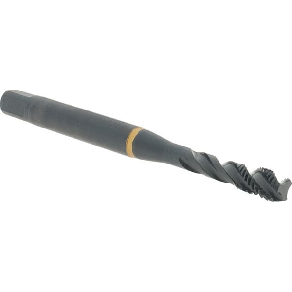 Spiral Flute Tap: M5 x 0.80, Metric, 3 Flute, Bottoming, 6H Class of Fit, Cobalt, Oxide Finish MPN:9057210050000