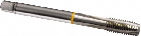 Spiral Point Tap: M2.5 x 0.45, Metric, 3 Flutes, Plug, 6H, Cobalt, Bright Finish MPN:9008150025000