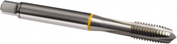 Spiral Point Tap: #6-32, UNC, 3 Flutes, Plug, 2B, Cobalt, Bright Finish MPN:9008730035050