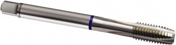 Spiral Point Tap: M16 x 2, Metric, 3 Flutes, Plug, 6H, Powdered Metal, Bright Finish MPN:9008790160000