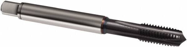 Spiral Point Tap: 1/4-20 UNJC, 4 Flutes, Plug Chamfer, 3BX Class of Fit, High-Speed Steel-E-PM, TiCN Coated MPN:9010590063500