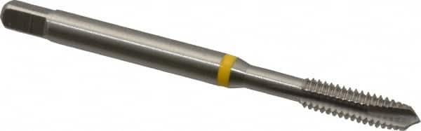 Spiral Point Tap: #8-32, UNC, 3 Flutes, Plug, 2B, Cobalt, Bright Finish MPN:9039010041660