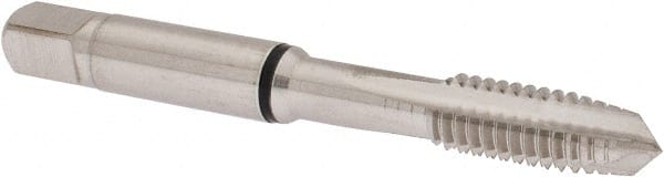 Spiral Point Tap: 5/16-18, UNC, 3 Flutes, Plug, 2B, Cobalt, Bright Finish MPN:9039250079380