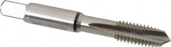 Spiral Point Tap: 3/8-16 UNC, 3 Flutes, Plug Chamfer, 2B Class of Fit, High-Speed Steel-E, Bright/Uncoated MPN:9039250095250