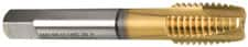 Spiral Point Tap: M12x1.75 Metric, 3 Flutes, Plug Chamfer, 6H Class of Fit, High-Speed Steel-E, TiN Coated MPN:9039270120000