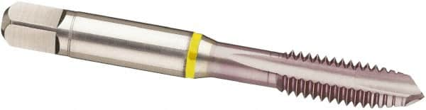 Spiral Point Tap: #10-24, UNC, 3 Flutes, Plug, 2B, Cobalt, MolyGlide Finish MPN:9039610048260