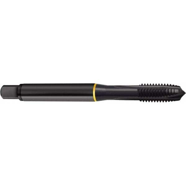 Spiral Point Tap: 1/2-13, UNC, 4 Flutes, Plug, 2B/3B, Cobalt, Oxide Finish MPN:9044025127000