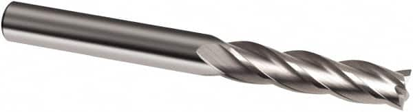 Square End Mill: 0.1181'' Dia, 0.7874'' LOC, 4 Flutes, Solid Carbide MPN:9030120030000