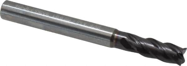 Square End Mill: 0.236'' Dia, 0.512'' LOC, 4 Flutes, Solid Carbide MPN:9037360060000