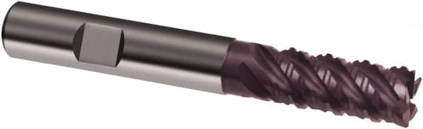 Square End Mill: 0.2362'' Dia, 0.5118'' LOC, 5 Flutes, Solid Carbide MPN:9038900060000