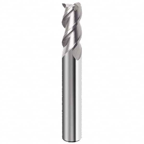 Square End Mill: 1'' Dia, 1-1/2'' LOC, 1'' Shank Dia, 4'' OAL, 3 Flutes, Solid Carbide MPN:9199580254000