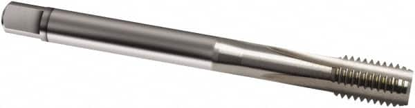 Straight Flute Tap:  Metric Fine,  4 Flute,  Modified Bottoming,  6H,  Cobalt,  Bright/Uncoated Finish MPN:9008300200070