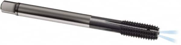 Thread Forming Tap: M12x1.75 Metric, 6HX Class of Fit, Modified Bottoming, Solid Carbide, TiCN Coated MPN:9019310120000
