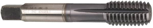 Thread Forming Tap: 3/8-24 UNF, 2BX Class of Fit, Modified Bottoming, Cobalt, TiCN Coated MPN:9039440095250