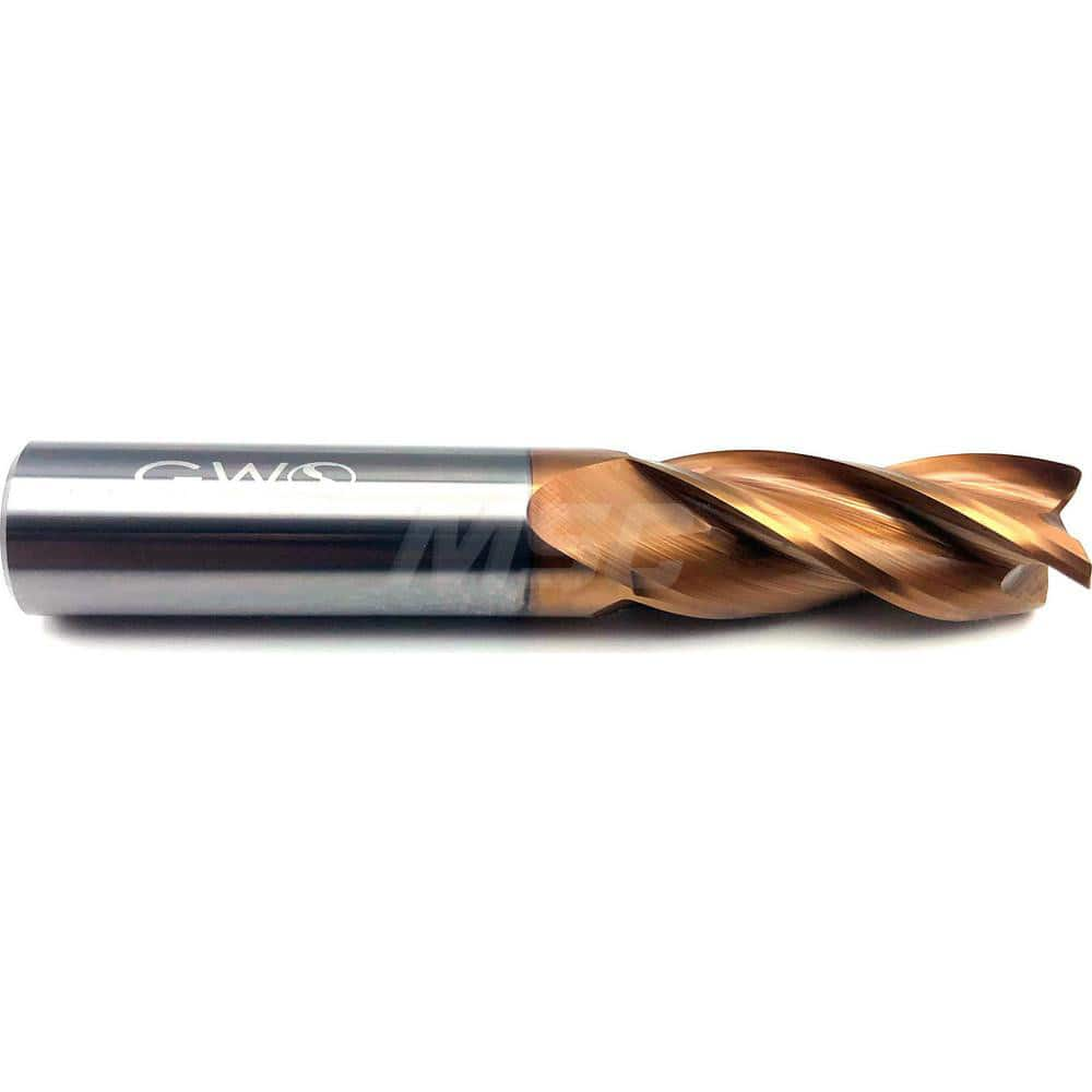 Corner Radius End Mill: 3/16