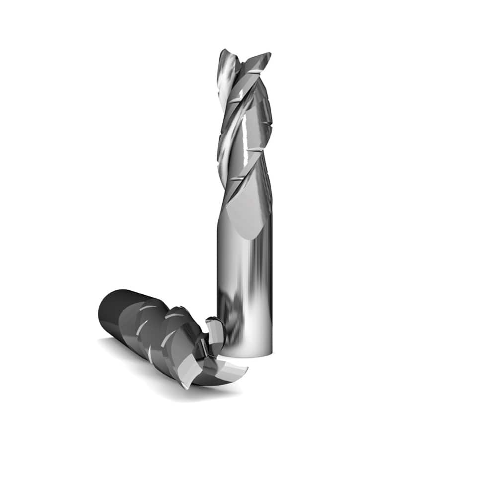 Corner Radius End Mill: 3/16