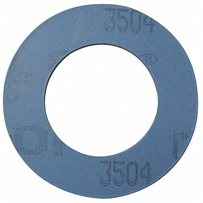 Flange Gasket 3 in 1/8 in Blue PTFE MPN:3504RG-0150-125-0300