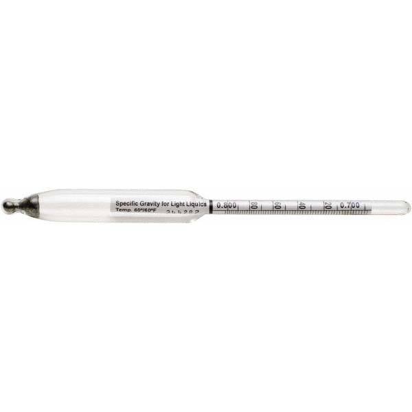 165mm Long, Steel Specific Gravity Hydrometer MPN:618013600