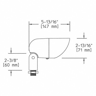 Accent Light LED Stake Mnt 3000K 460 lm MPN:BL5016-AS7LED7FLW