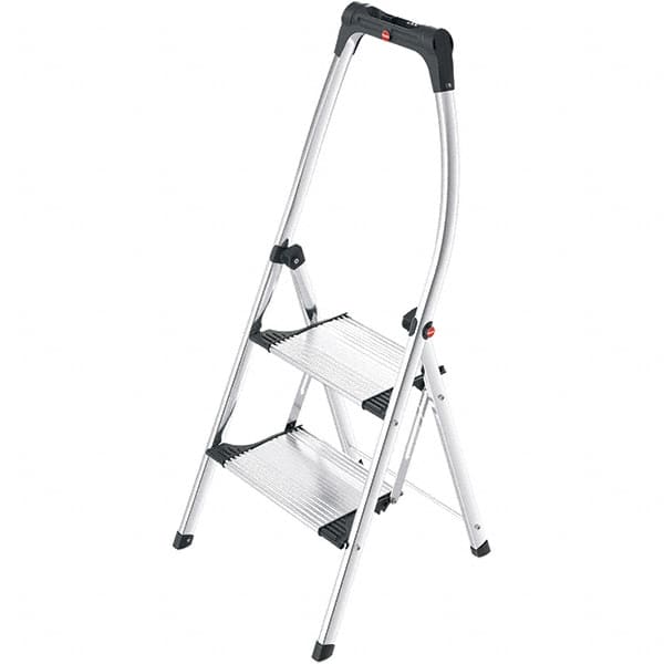 2-Step Aluminum Step Ladder: EN14183 MPN:9204015033