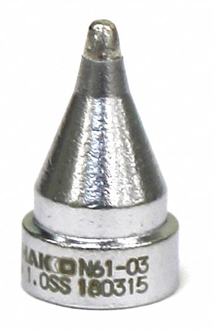 HAKKO 1.6mm wid Round Desoldering Nozzle MPN:N61-03