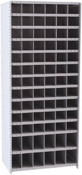 78 Bin Closed Industrial Bin Shelving MPN:5529-24HG