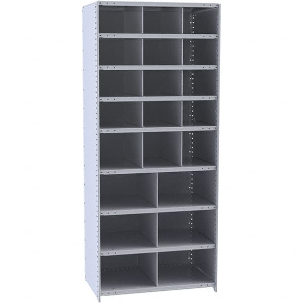 21 Bin Closed Industrial Bin Shelving MPN:5532-12HG