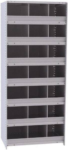 21 Bin Closed Industrial Bin Shelving MPN:5536-24HG