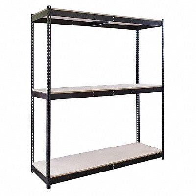 Boltless Shelving 18x84x48in Strtr MPN:DRHC481884-3S-P-ME