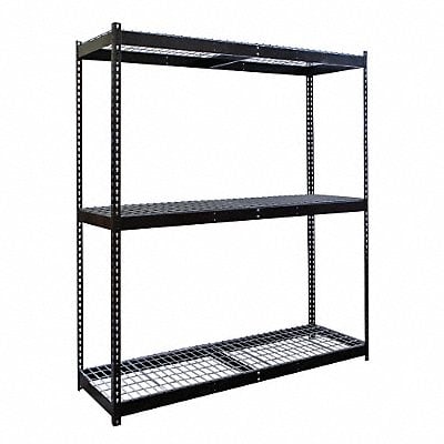 Boltless Shelving 30x84x48in Strtr MPN:DRHC483084-3S-W-ME