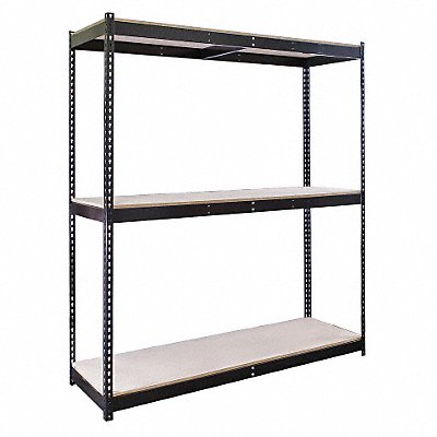 Boltless Shelving 36x84x48in Strtr MPN:DRHC483684-3S-P-ME