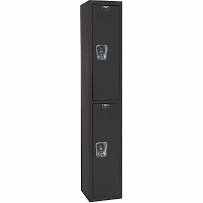 Lckr 2x1Lckr Black 72 x12 x18 Assm MPN:U1282-2A-ME