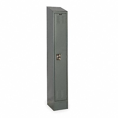 D4811 Wardrobe Locker Lvrd 1 Wide 1 Tier Gray MPN:URB1228-1ASB-HG