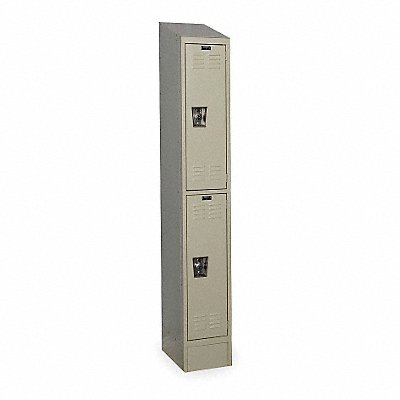 D4819 Wrdrb Lockr Lvrd 1 Wide 2 Tier Tan MPN:URB1258-2ASB-PT