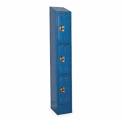 D4826 Wrdrb Lockr Lvrd 1 Wd 3 Tier Marine Blue MPN:URB1258-3ASB-MB