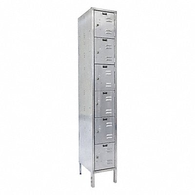 Bx Lckr 6x1Lckr Silver 78 x12 x18 Assm MPN:USS1288-6A