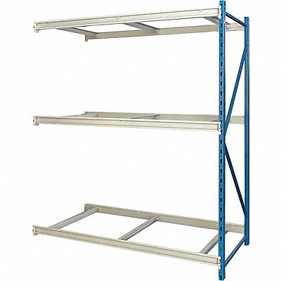 Bulk Rack Shelving AddOn 24inx120inx48in MPN:HBR4824123-3A-PB