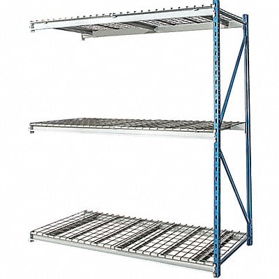 Bulk Rack Shelving AddOn 24inx120inx48in MPN:HBR4824123-3A-WW-PB