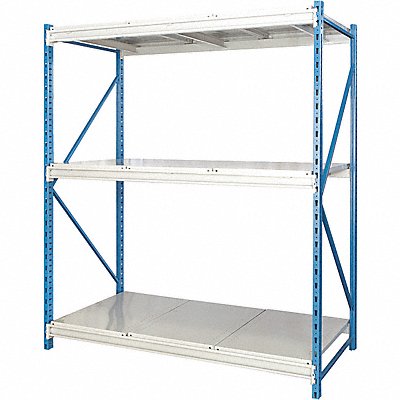 Bulk Rack Shlvng StrUnt 24inx120inx48in MPN:HBR4824123-3S-S-PB