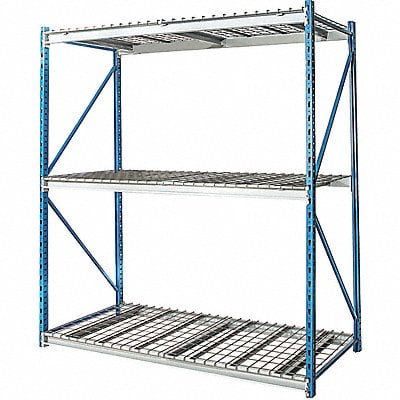 Bulk Rack Shlvng StrUnt 24inx120inx48in MPN:HBR4824123-3S-WW-PB