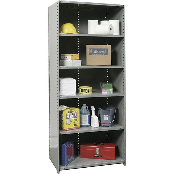 6 Shelf, 350 Lb. Capacity, Closed Shelving Starter Unit MPN:4721-24HG