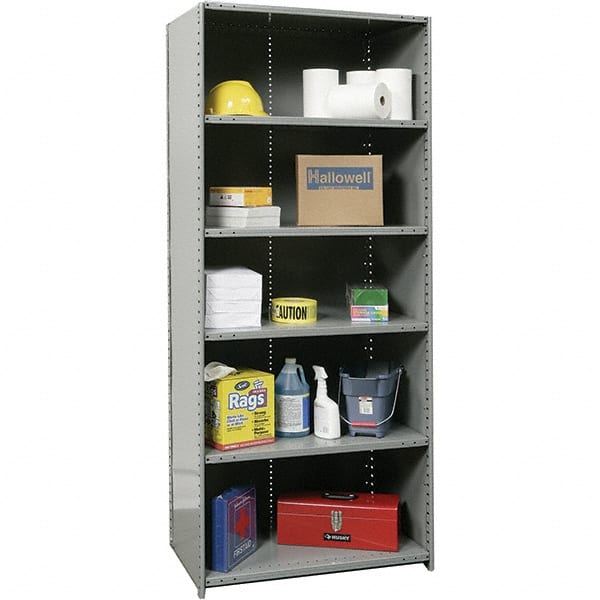 6 Shelf, 800 Lb. Capacity, Closed Shelving Starter Unit MPN:5521-24HG