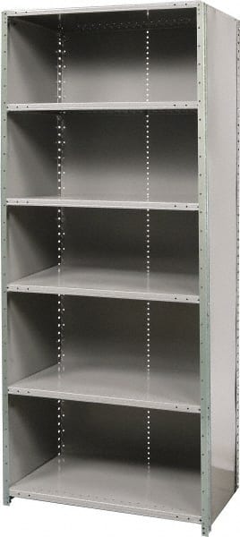 6 Shelf, 800 Lb. Capacity, Free Standing Closed Shelving MPN:F5521-24HG