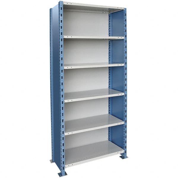 6 Shelf, 800 Lb. Capacity, Closed Shelving Starter Unit MPN:H5521-2407PB