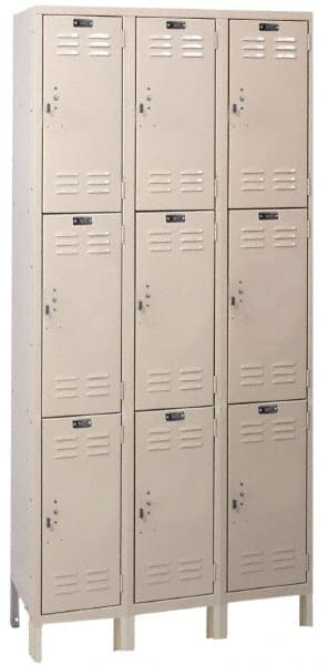 3-Wide Locker: 12