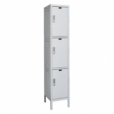 Locker 4x1Lckrs Lt Gry 78 x15 x21 MPN:UELBP1518-3A-PL