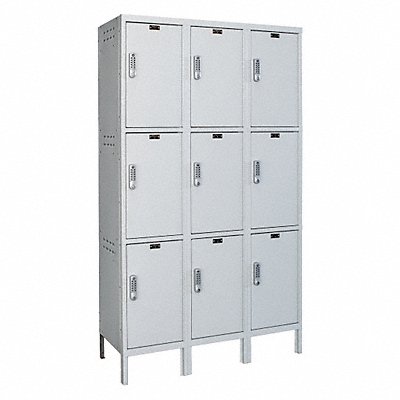 Locker 3x3Lckrs Lt Gry 78 x45 x21 MPN:UELBP3518-3A-PL