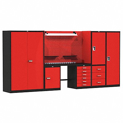 Modular Cabinet Set 78 H 132 W 24 D MPN:FKSECURESTOR-SM-S