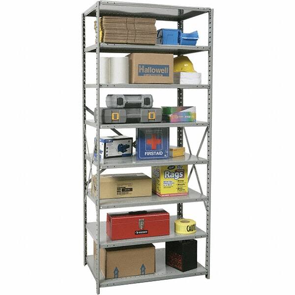 Steel Open & Closed Box-Edge Plus Shelving: MPN:5513-24HG