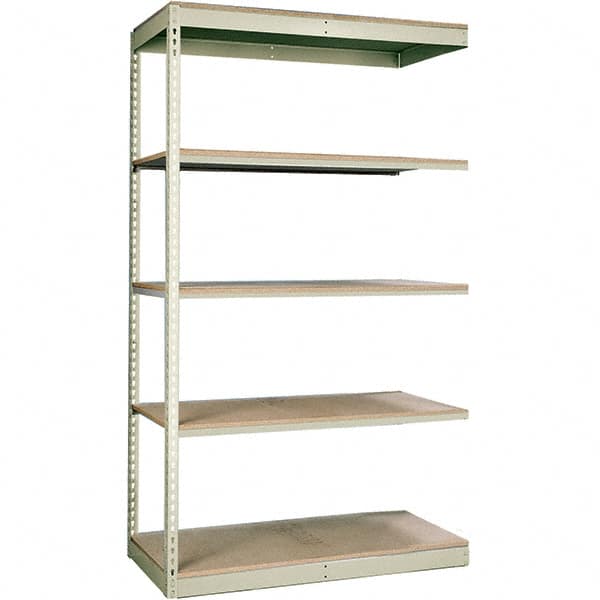 16 Gauge Steel Boltless Shelving: MPN:SRS361884-5AP